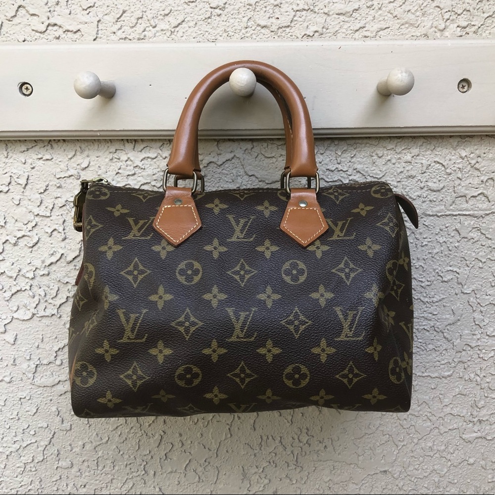 Vintage Louis Vuitton French Monogram Speedy 30